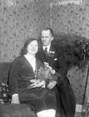 Linus Karlsson med hustru Anna, 1930-tal