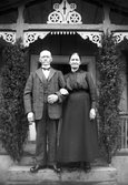 Davids föräldrar Maria och Viktor Karlsson i Karlstorp, 1930-tal