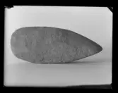 Stenyxa, trindyxa av grönsten.