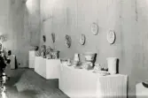 Bo Fajans 75 år, retrospektiv utställning med keramiska föremål, Gefle Museeum 18/11 - 5/12 1949.
