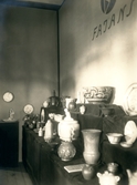 Bo Fajans utställning, Stadshuset Gävle 1926 eller 1927.