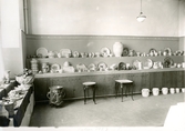 Utställning av keramik från Bo Fajans, Falun 1927.