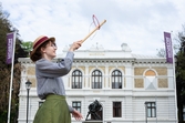 Vänersborgs museum. Fotografering inför kommande Sekelskiftesdag