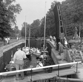 Båtar i slussen