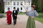 Vänersborgs museum. Fotografering inför kommande Sekelskiftesdag