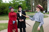 Vänersborgs museum. Fotografering inför kommande Sekelskiftesdag