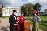 Vänersborgs museum. Fotografering inför kommande Sekelskiftesdag