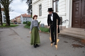 Vänersborgs museum. Fotografering inför kommande Sekelskiftesdag