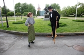 Vänersborgs museum. Fotografering inför kommande Sekelskiftesdag