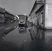 Stadshotellet. Storgatan i regn. Gatubild.