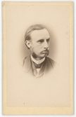 Porträtt på Stadsingenjör Emil Rydbeck, fader till Bankdirektör Oscar Rydbeck.