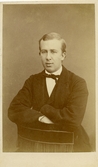 Porträtt av sittande man, 1870-tal