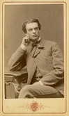 Porträtt av civilklädd man, 1870-tal