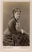 Porträtt av kvinna, 1880-tal
