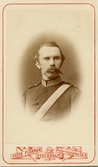 Porträtt av uniformerad man, 1870-tal