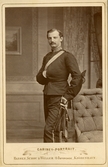 Porträtt av officer med sabel, ca 1880