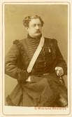 Porträtt av man i uniform, ca 1880