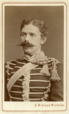 Porträtt av officer, ca 1880