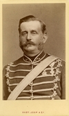 Porträtt av man i uniform, efter 1872