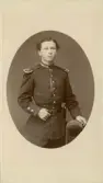 Porträtt av man i uniform, 1870-tal
