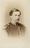 Porträtt av man i uniform, efter 1866