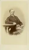 Porträtt av sittande man, 1880-tal