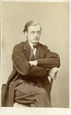Porträtt av sittande man, 1870-tal
