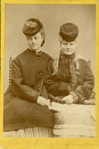 Porträtt av Jaquette de Geer och Ebba Ankarcrona, 1871