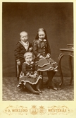 Porträtt av tre barn, 1881