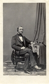 Porträtt av intendenten Theodor Anckarsvärd, 1863