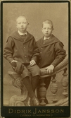 Två pojkar i Västerås, 1878-1890