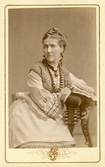 Porträtt av madam Adele Pettersson, 1880-tal