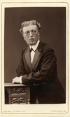 Porträtt av man med glasögon, 1880-tal