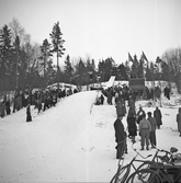 Backhoppning i Sörbybacken 1930-tal