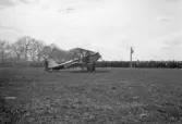 Flygplan på Karlslunds flygfält, 1930-tal