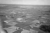 Flygfoto över Göksholm, 1950-tal