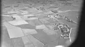 Flygfoto över Stora Mellösa, 1940-tal
