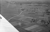 Flygfoto över Stora Mellösa, 1940-tal