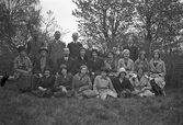 Gruppfoto i Norrbyås, 1940-tal