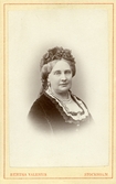 Porträtt av kvinna, ca 1880