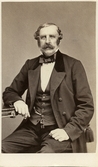 Porträtt av man, 1860-tal