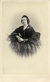 Porträtt av grevinnan Hedda Gustava Mörner, ca 1870