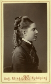 Porträtt av fröken Mörner, 1870-talet
