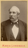 Porträtt av man, 1880-talet