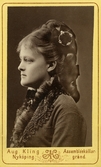 Kvinnoporträtt, 1860-talet