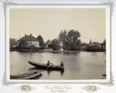 Roddbåt i sjön Botaren, ca 1890	