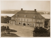 Huvudbyggnaden vid Bystad herrgård, ca 1900