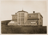 Orangeri vid Bystad herrgård, ca 1900