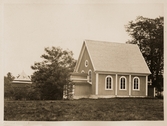 Kyrka vid Bystad herrgård, ca 1900