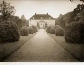 Grusgång till Bystad herrgård, 1930